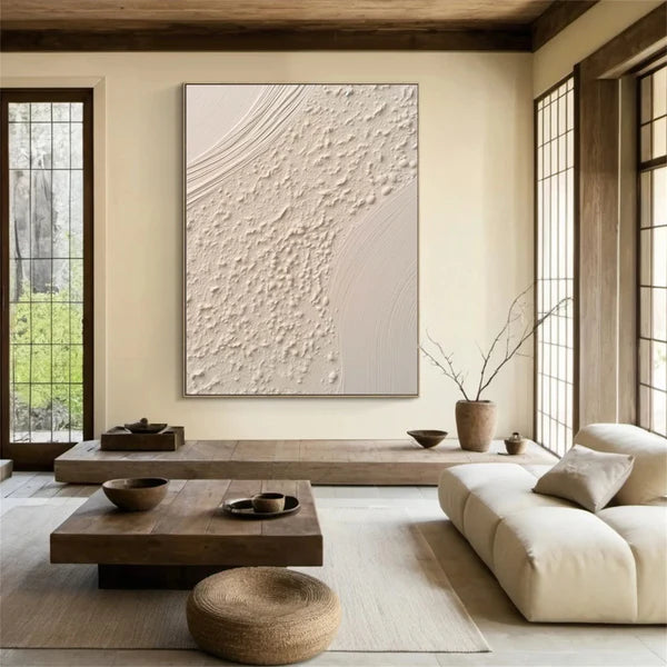 Abstract texture wall art.