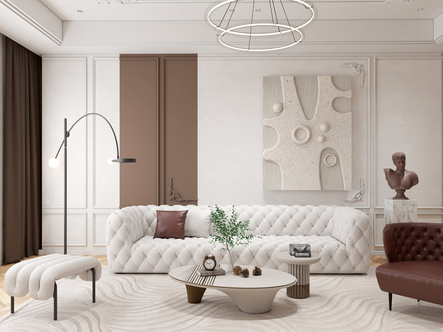 Abstract Texture 3D Wall Art