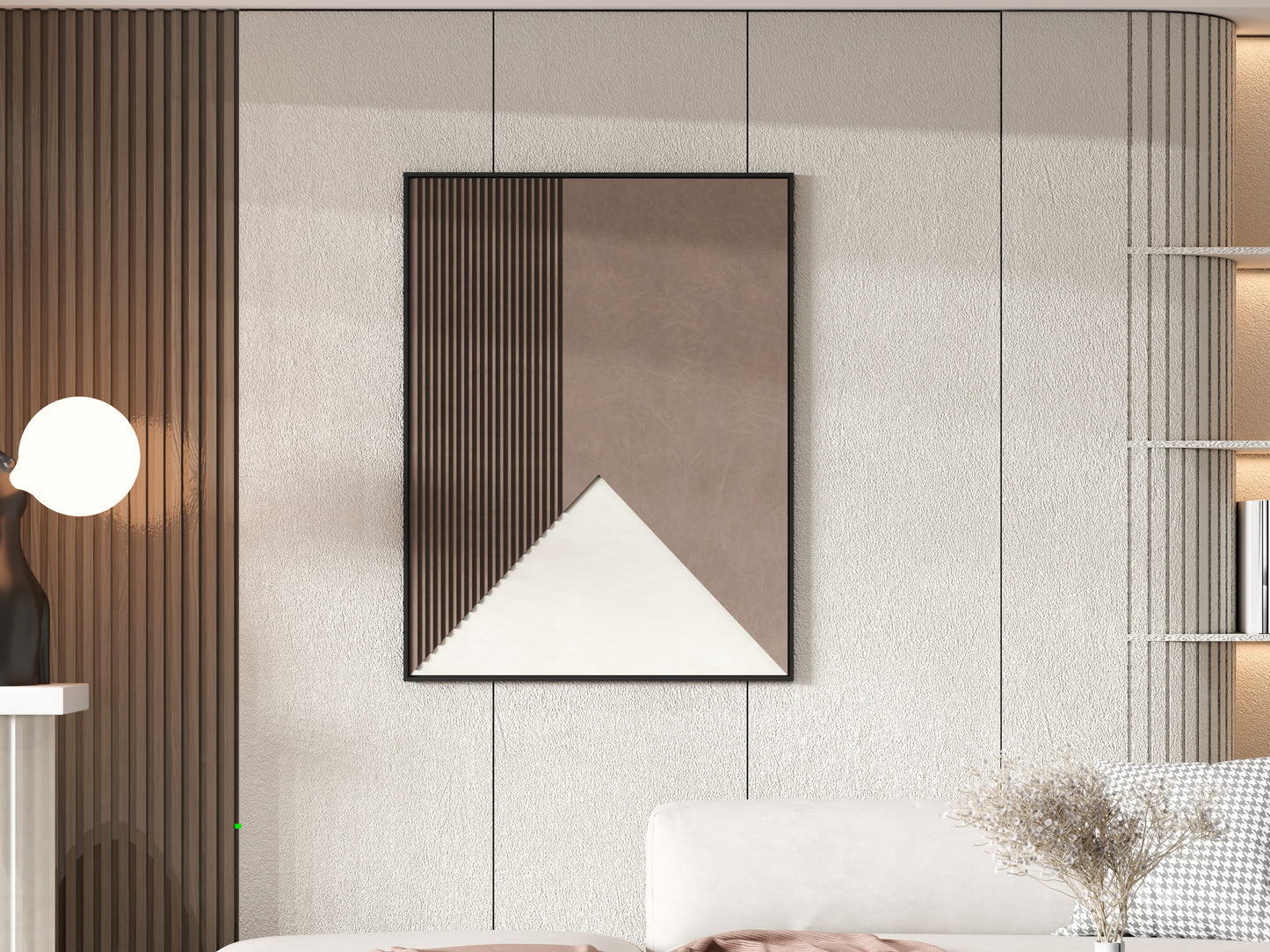 Abstract colorful wall art