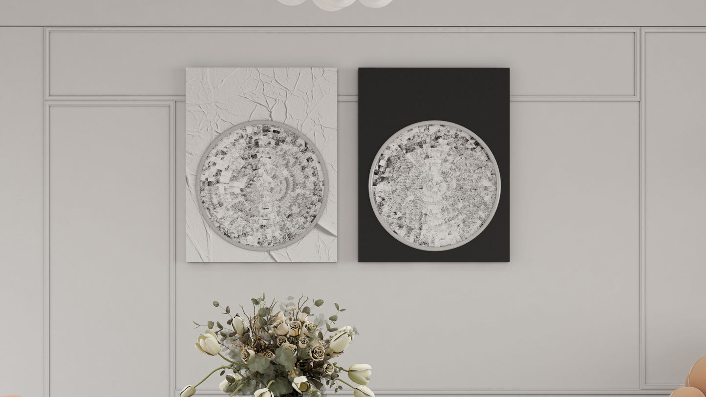 Beautiful Textured wall art (set of 2)