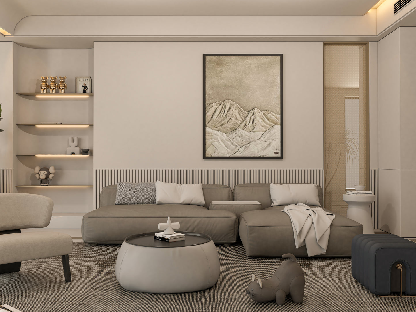 Beautiful Abstract texture wall art
