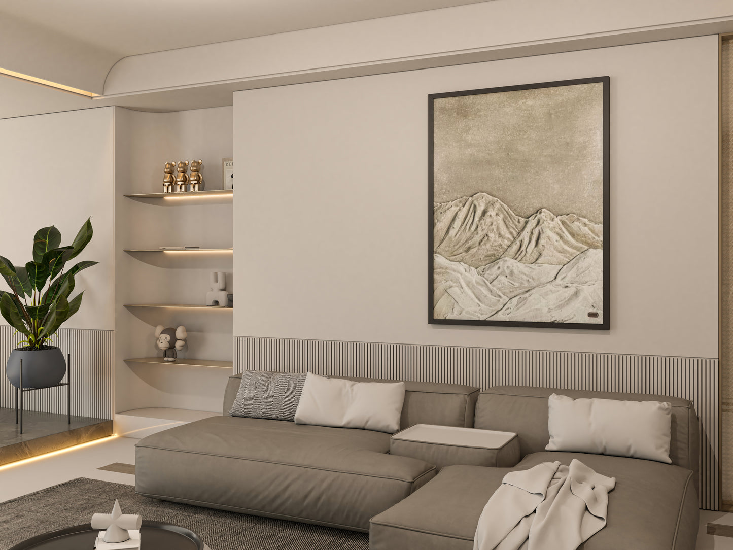 Beautiful Abstract texture wall art