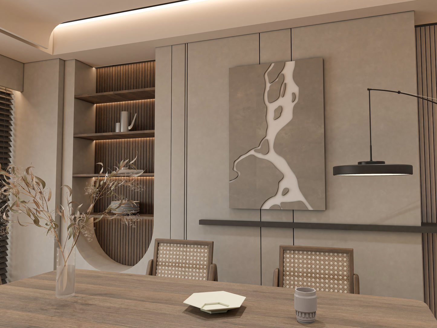 Abstract 3D Wall Art..