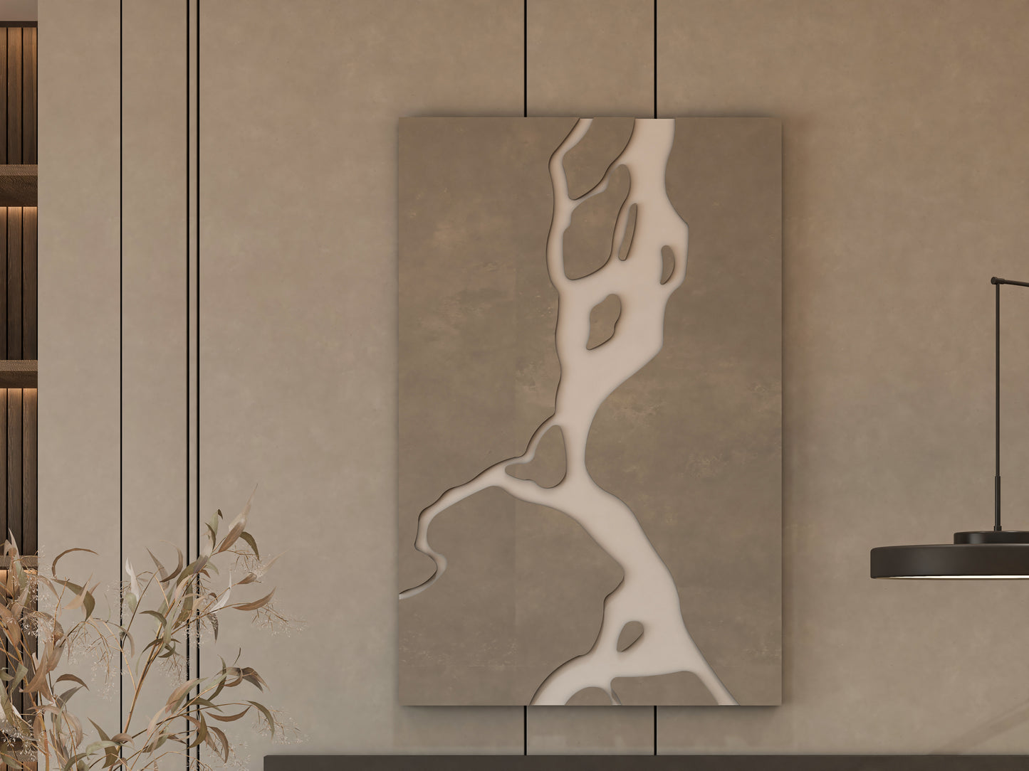 Abstract 3D Wall Art..
