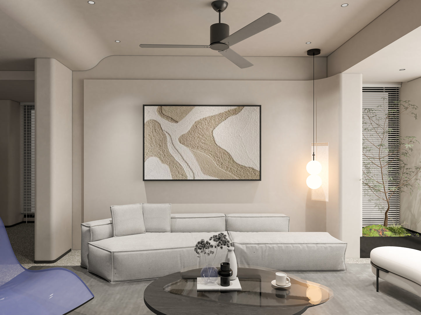 3D Minimalist texture wall art