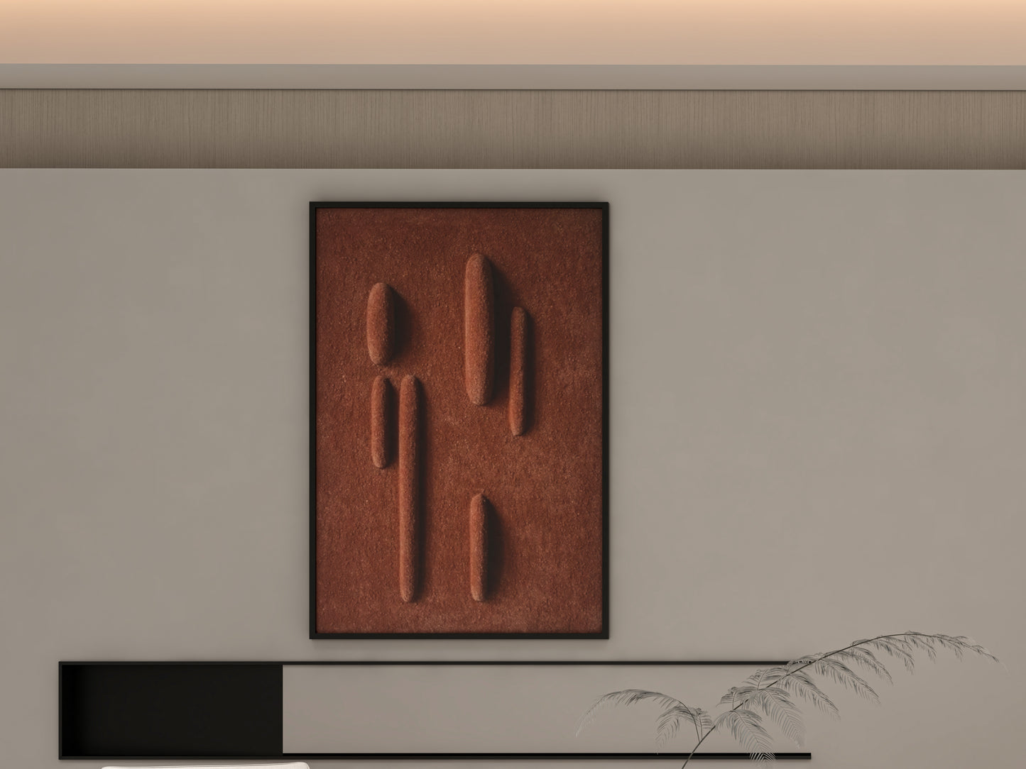 Abstract 3D Wall Art