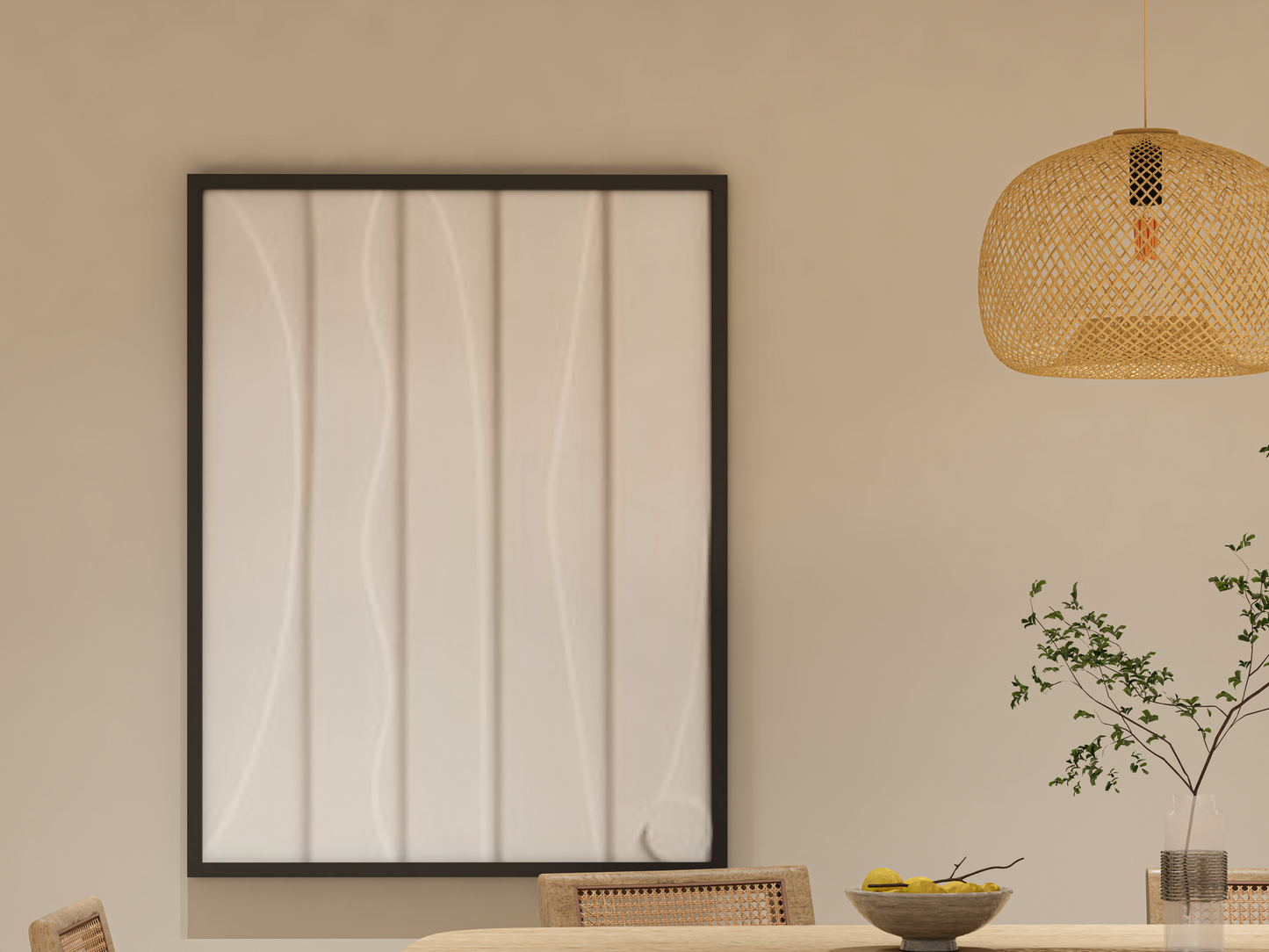 3D Minimalist wall art