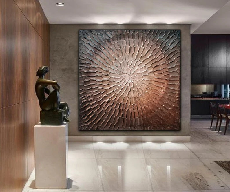 3D Minimalist colorful wall art