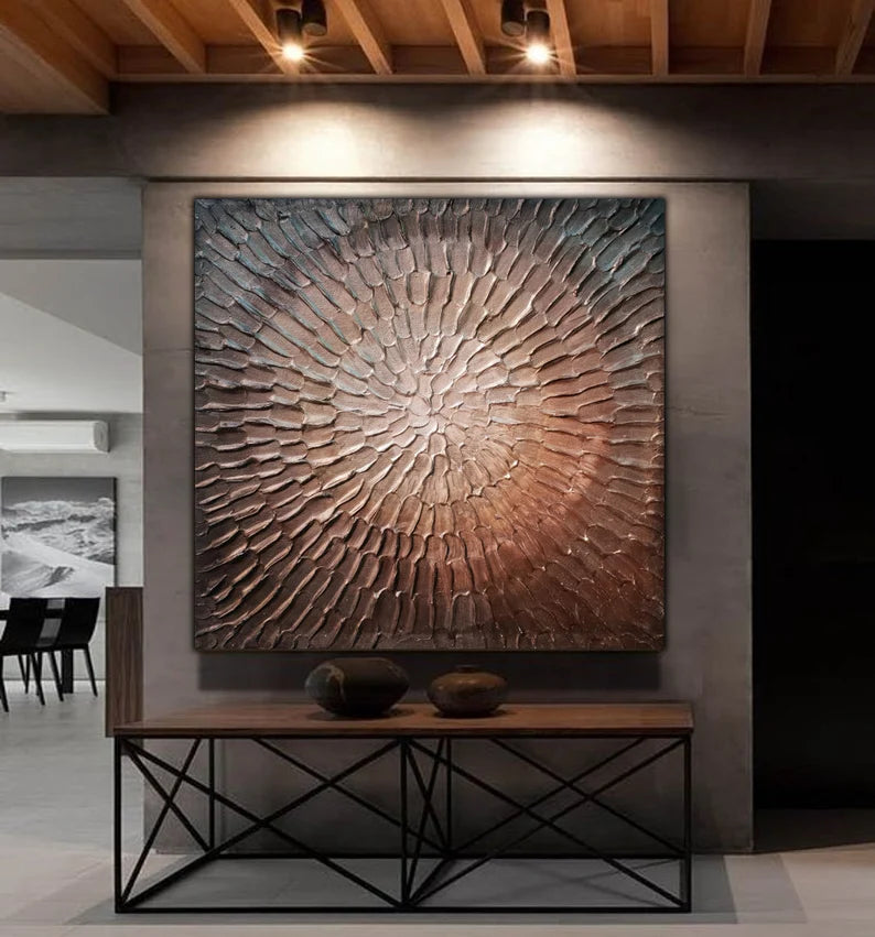 3D Minimalist colorful wall art