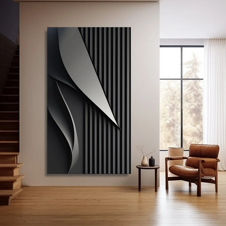 Abstract Colour 3D Wall Art