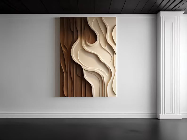 Abstract Colourfull 3D Wall Art.