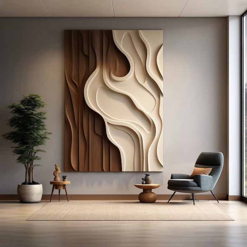 Abstract Colourfull 3D Wall Art.