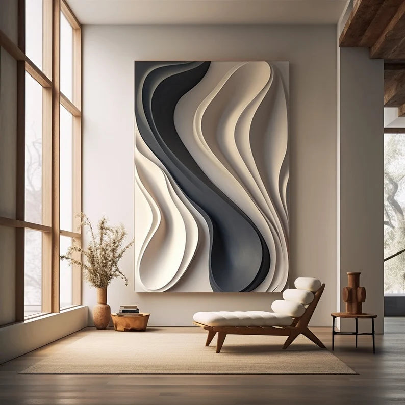 Abstract Colour 3D Wall Art