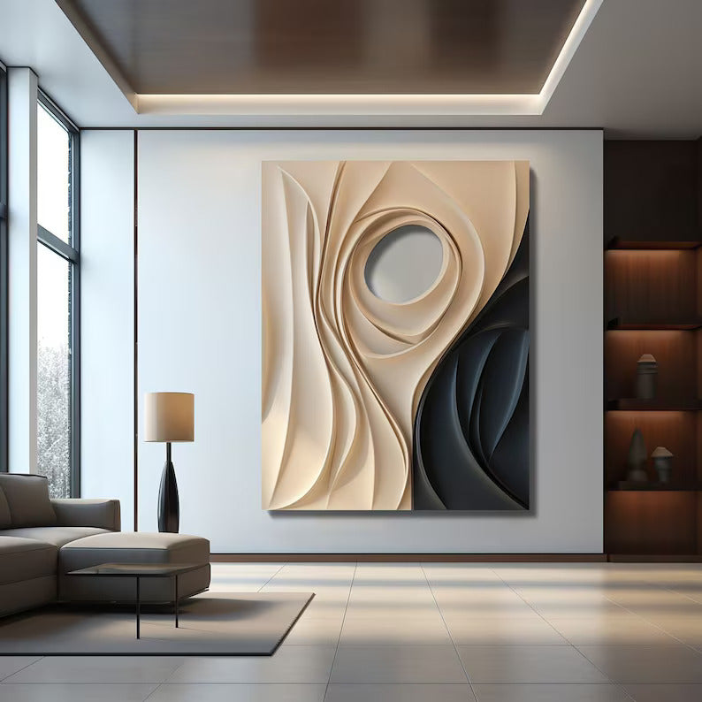 Abstract Colourfull 3D Wall Art