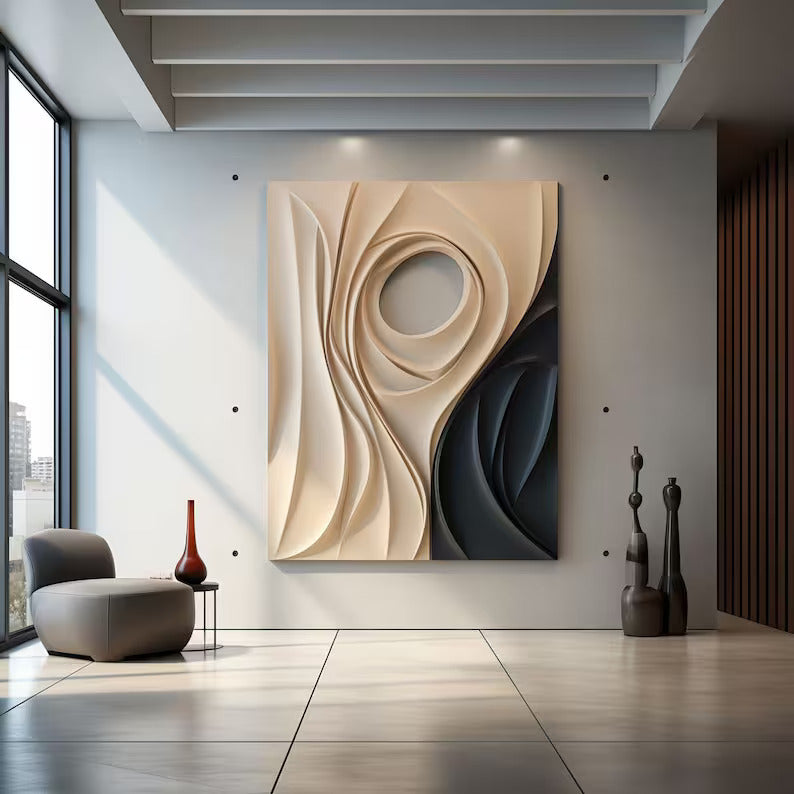 Abstract Colourfull 3D Wall Art