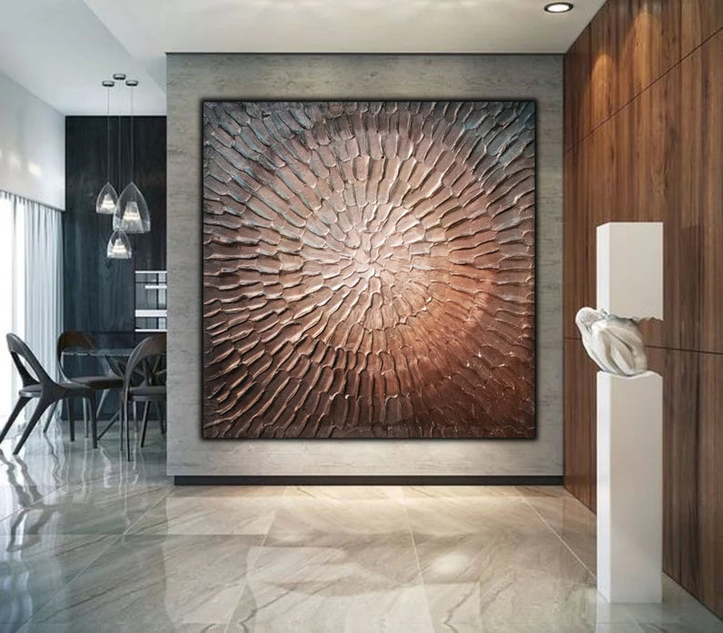 3D Minimalist colorful wall art