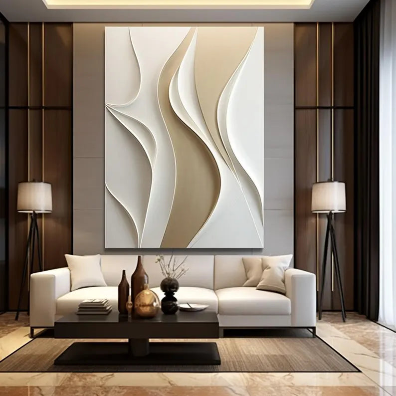 Abstract Colour 3D Wall Art
