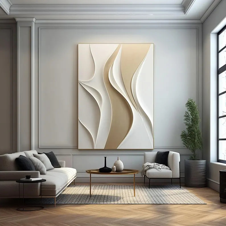 Abstract Colour 3D Wall Art