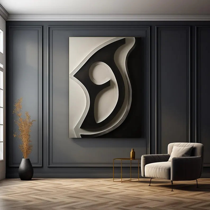 Abstract Colour 3D Wall Art