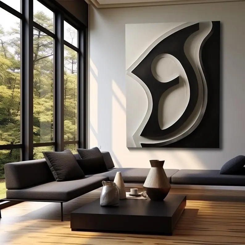 Abstract Colour 3D Wall Art