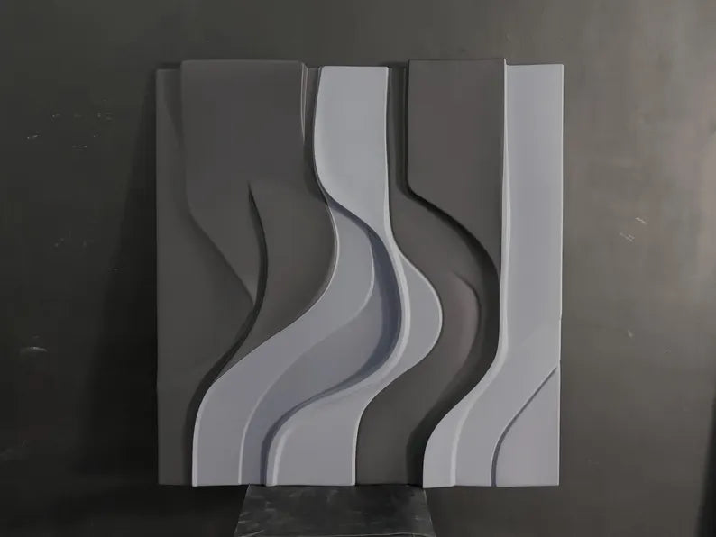 Abstract Colour 3D Wall Art