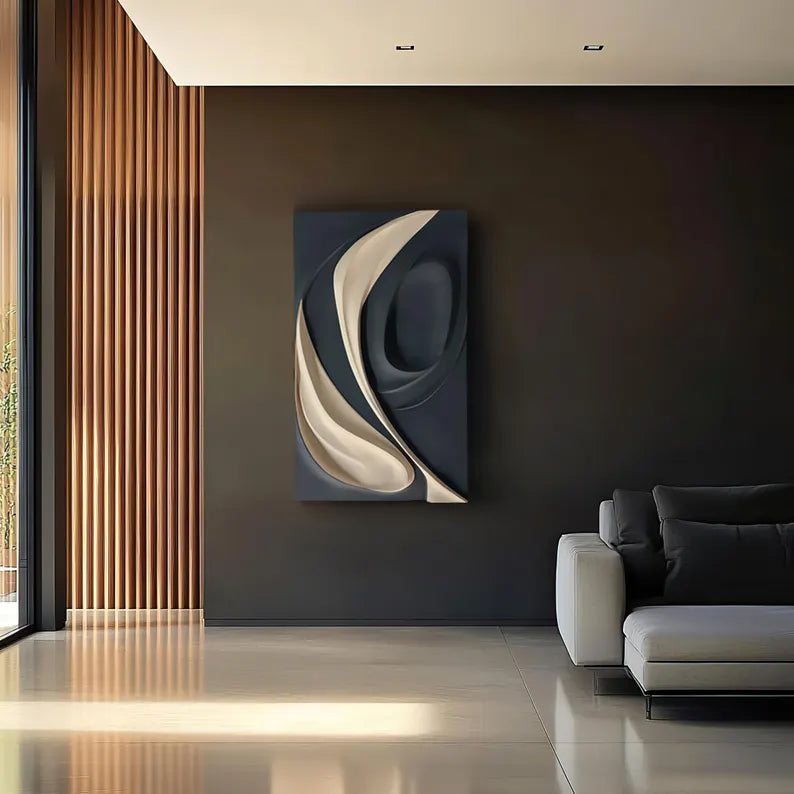 Abstract Colour 3D Wall Art