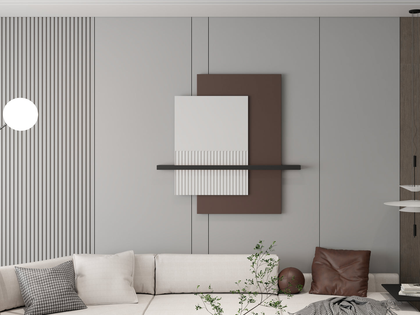 3D Minimalist wall art