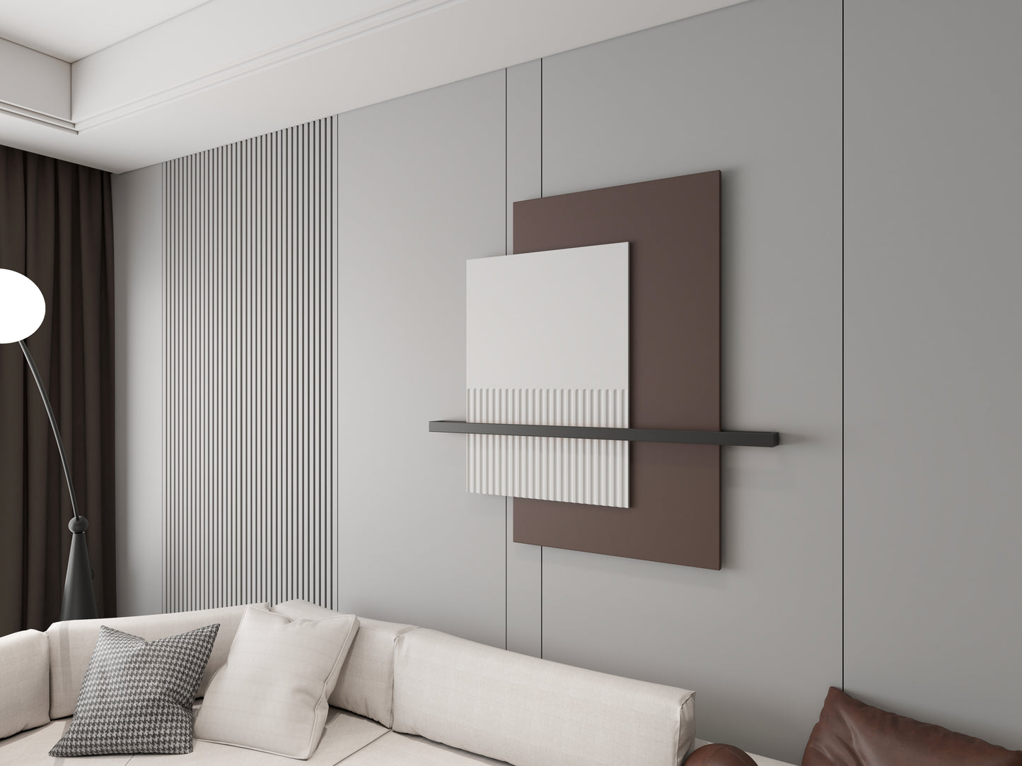 3D Minimalist wall art