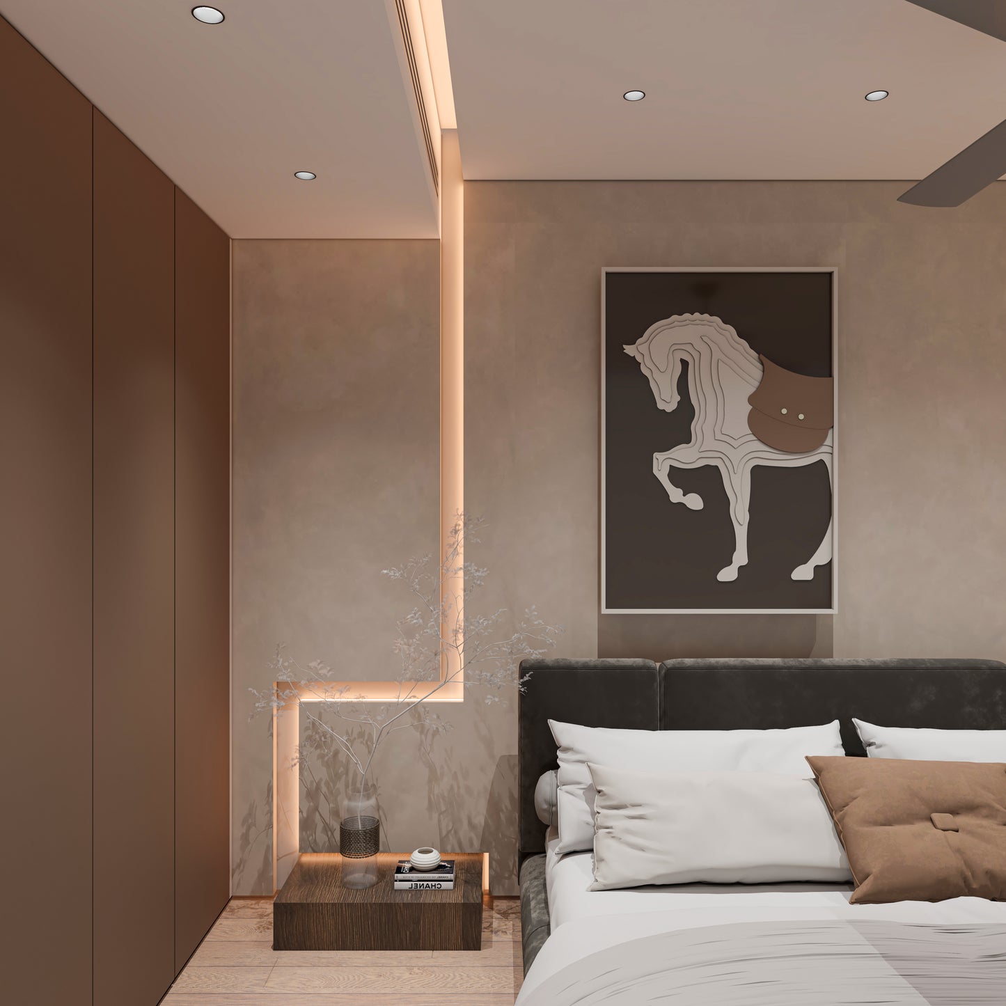 Large horse wall art