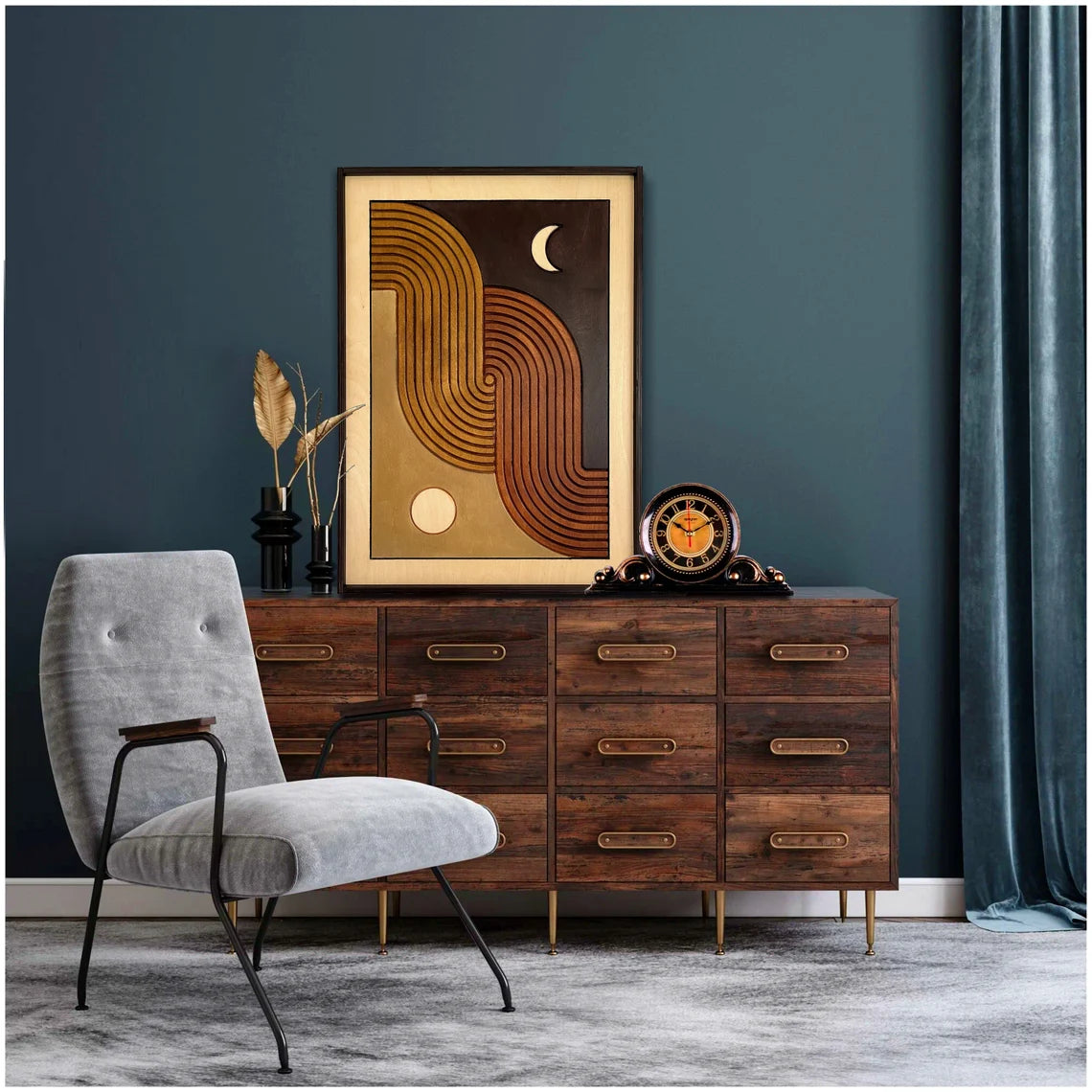 Sun and Moon Wall art