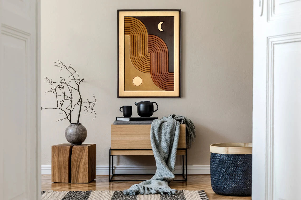 Sun and Moon Wall art