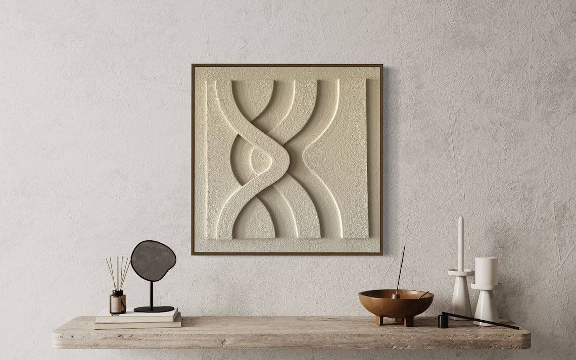 3D Minimalist wall art