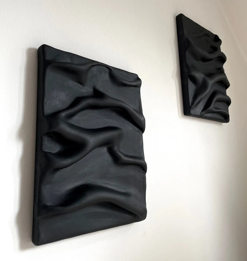 3D Draped Fabric Effect wall art