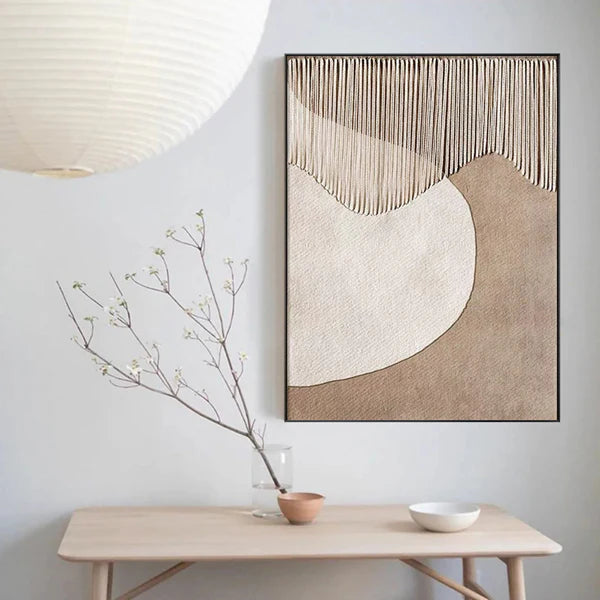 Modern texture wall art