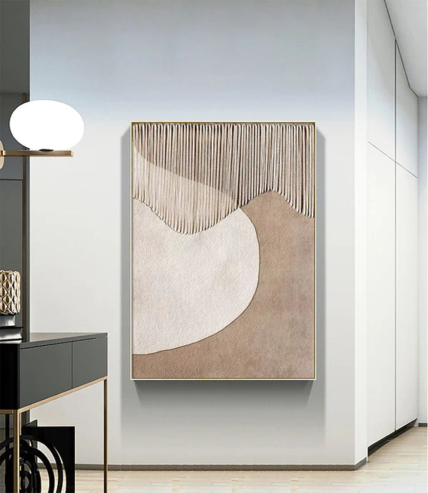 Modern texture wall art