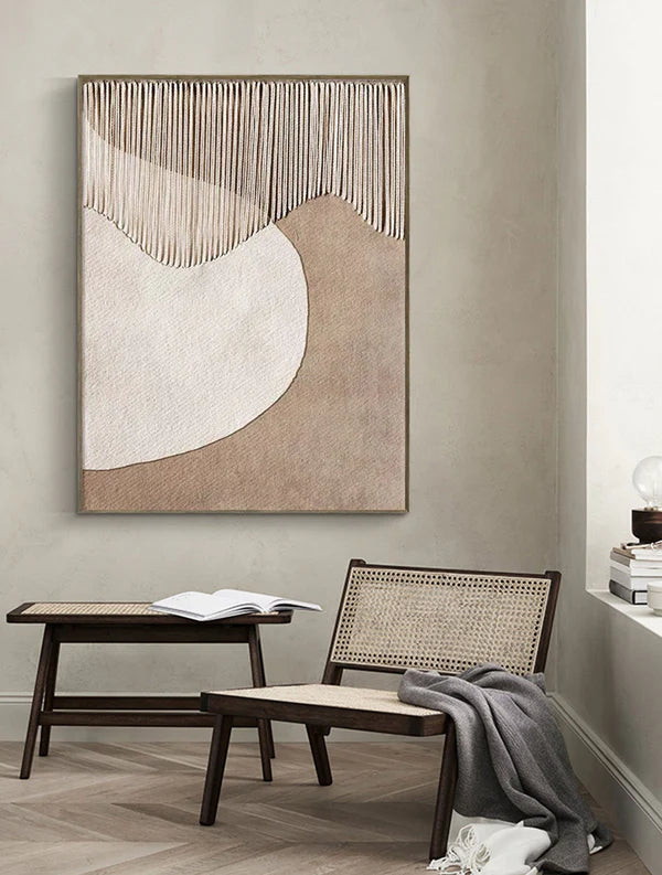 Modern texture wall art